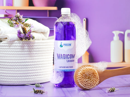 Limpiador multiusos Magicom lavanda/Limpieza profunda/Refresca espacios/Pack