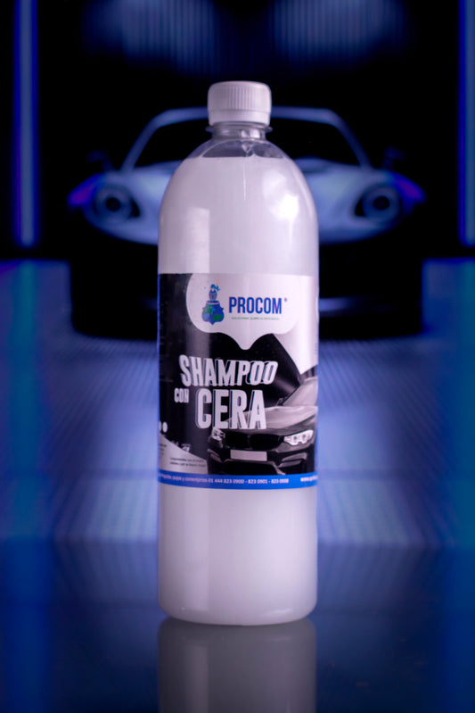 Shampoo para auto con cera/Alto birllo/Capa protectora