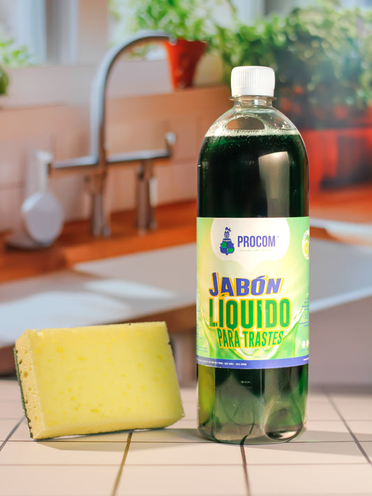 Jabón líquido para trastes/platos brillantes/máxima frescura